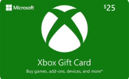 Win a $25 XBOX Gift Card