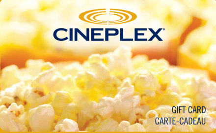 Gagnez une carte-cadeau Cineplex de 100$