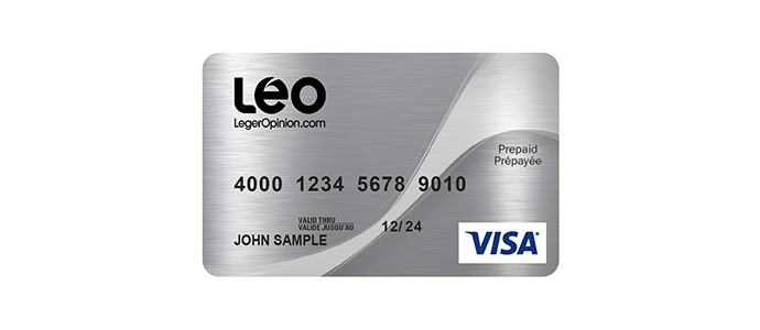 NEW REWARD | $50 VISA* PREPAID PHYSICAL CARD