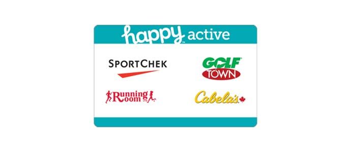 TIRAGE DE D'UNE CARTE-CADEAU HAPPY ACTIVE DE 25$ 