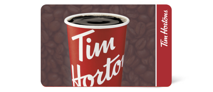 how to check balance of tim hortons gift card