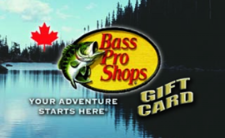 Gagnez une carte-cadeau Bass Pro Shops de 20$