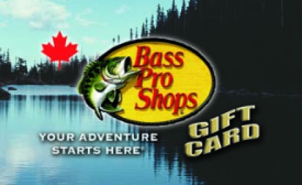 Win a $20 Bass Pro Shops Gift Card