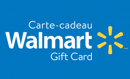 Gagnez une carte-cadeau Walmart Canada de 20$