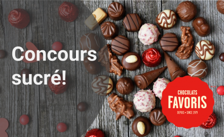 Gagnez une carte-cadeau Chocolats Favoris de 50$