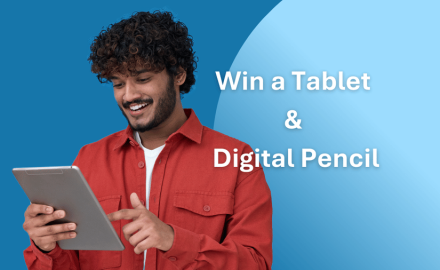 Win a Tablet and Digital Pencil