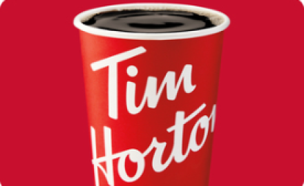 Win a $20 Tim Hortons Gift Card