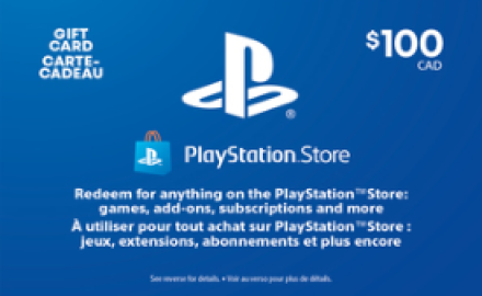 Win a $100 PlayStation™ Store Gift Card