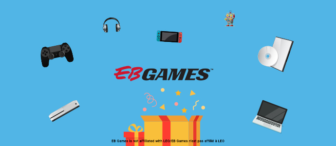 MARS 2021 – GAGNEZ UNE CARTE-CADEAU EB GAMES