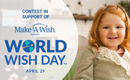 $300 donation in your name to Make-A-Wish Canada